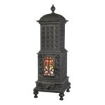 Kaminofen Royal Viking Schwarz – Bild 2